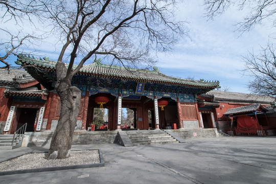 北京东岳庙 瞻岱门