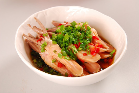 葱椒鸭舌