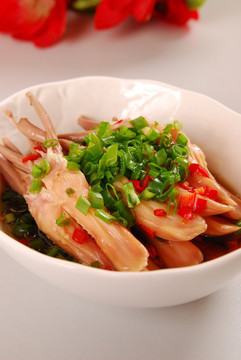 葱椒鸭舌