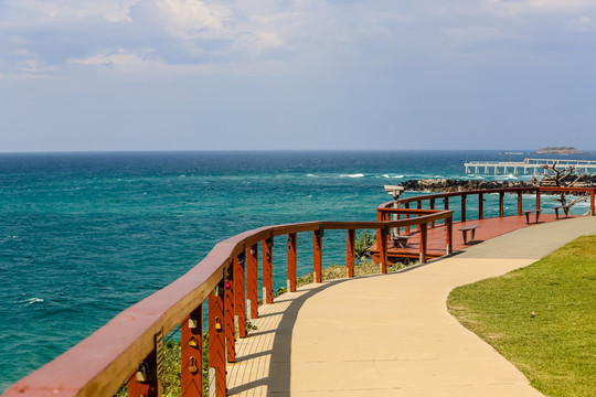 黄金海岸危险角海景