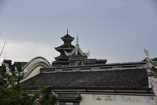 古建筑屋脊