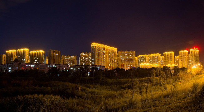 万家灯火 建筑夜景