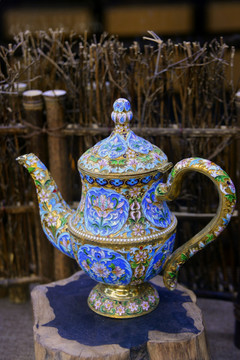 非物质文化遗产 花丝镶嵌茶具