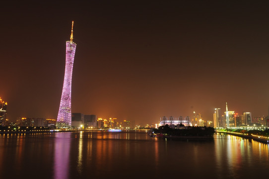 珠江夜景 小蛮腰