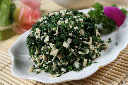 马兰头香干