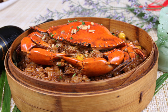 糯米蒸膏蟹