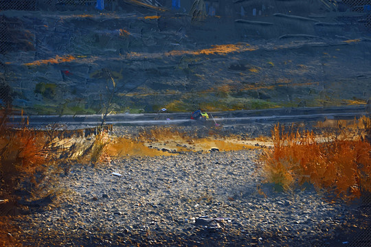油画