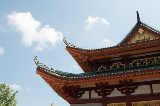 大殿飞檐