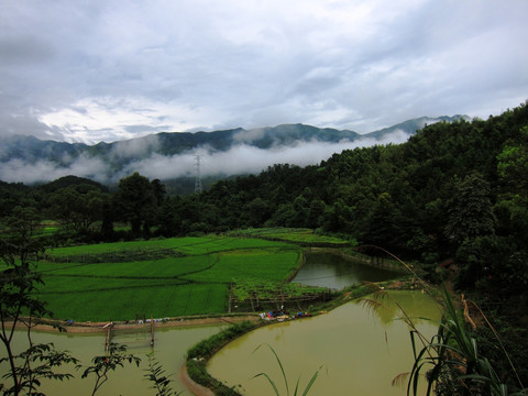 山区田园