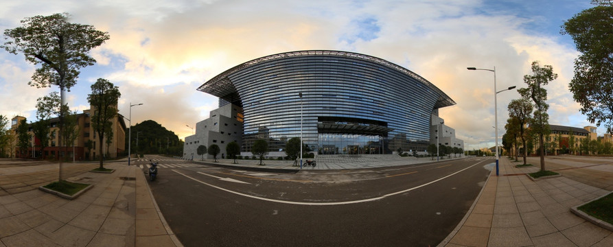 贵州师范大学图书馆全景