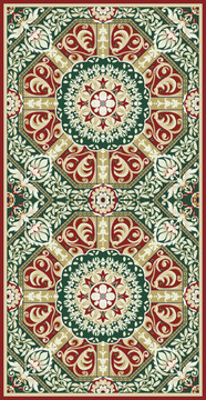 欧式地毯图案
