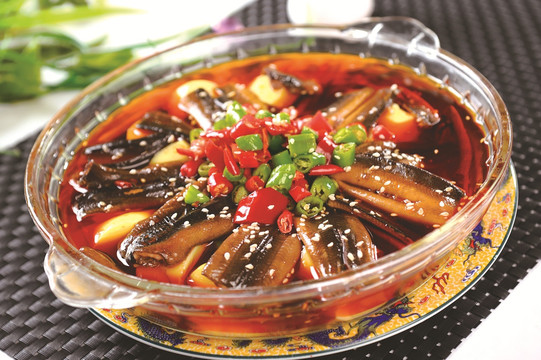鳝片烧日本豆腐