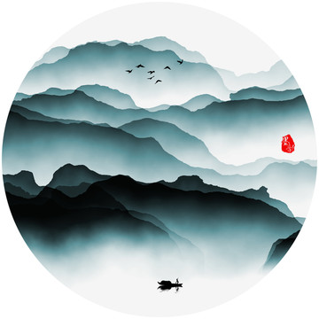 水墨画