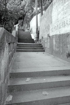 老重庆 小巷 石梯