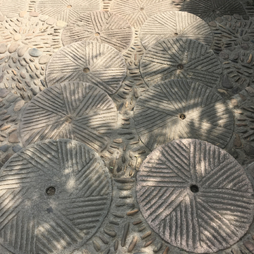 石磨地面