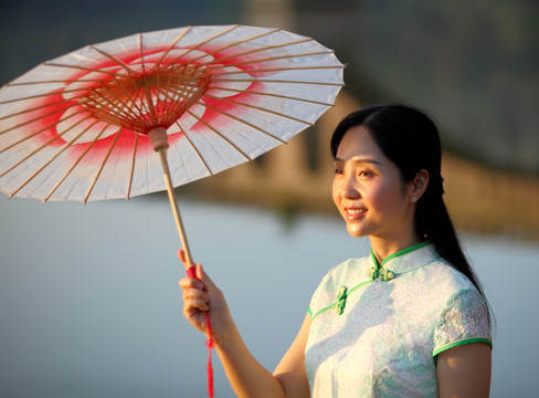 中国旗袍美女