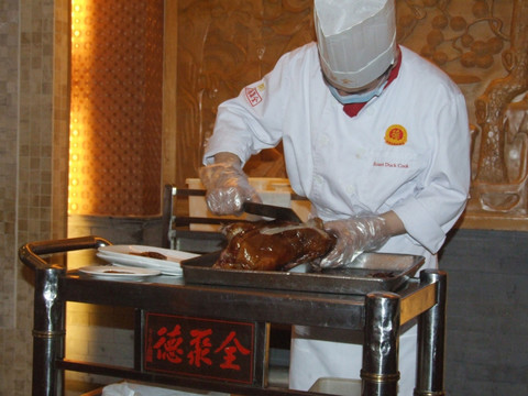 烤鸭 北京烤鸭 全聚德烤鸭