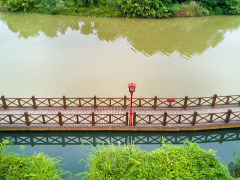 湿地公园亲水桥
