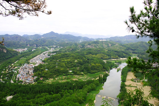 仙都全景