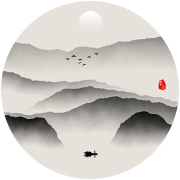 水墨装饰画