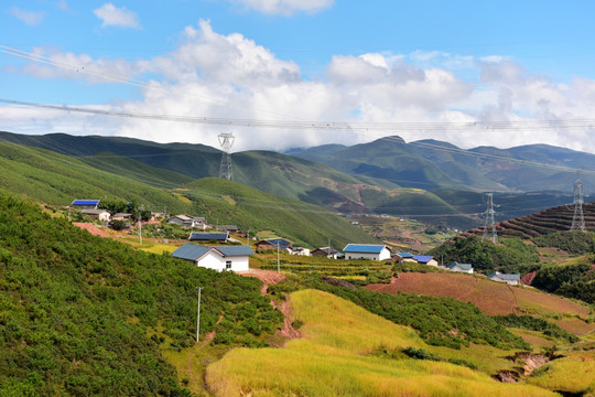 山村 初秋