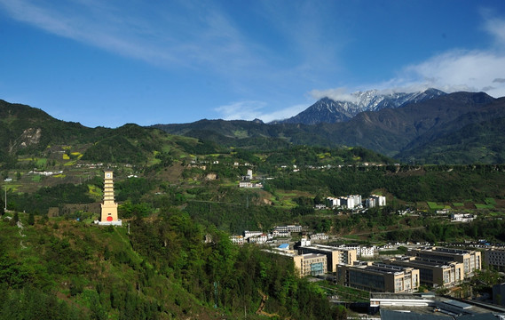 阿坝师范学院高清全景图