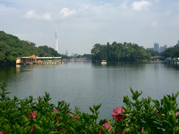 东湖湖景