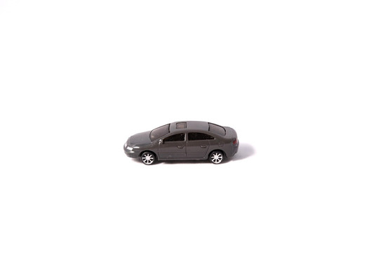 褐色小汽车模型