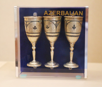 阿塞拜疆银制杯子