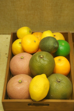 桔子柠檬水果盒