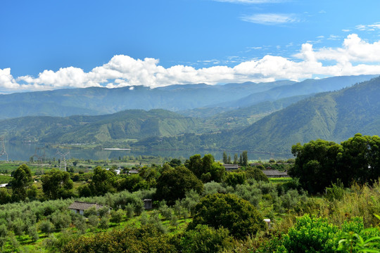 大凉山 山水风光