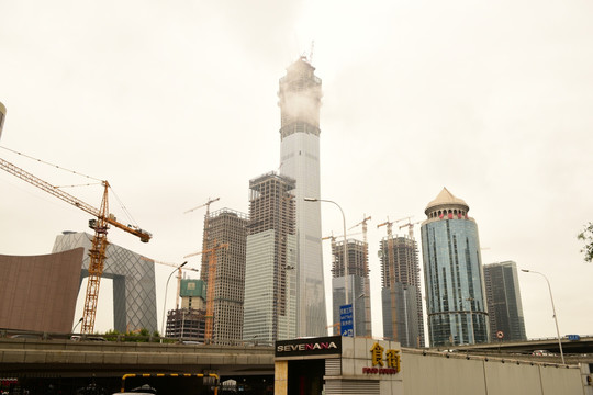 建设中中国尊