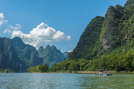 桂林山水漓江风光