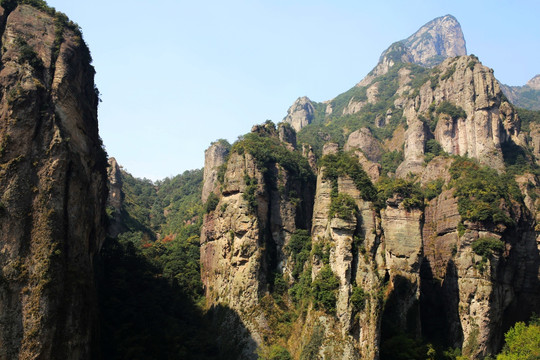 雁荡山 灵岩景区 高清