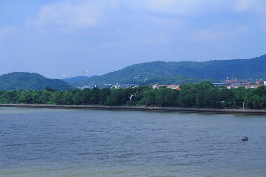 长沙橘子洲湘江