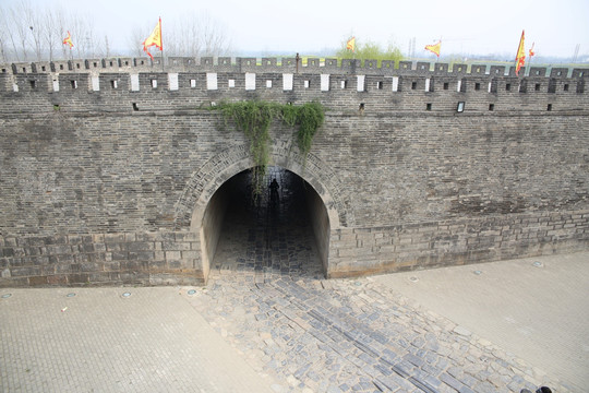 寿县古城瓮城门洞