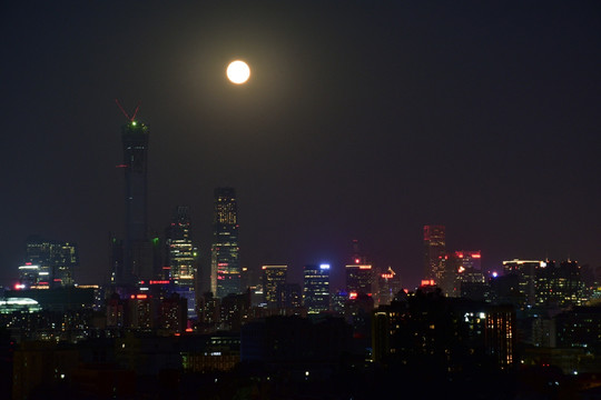 北京月圆夜