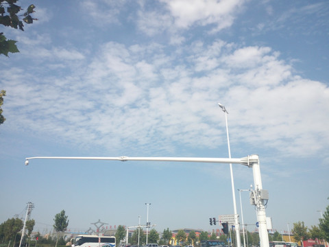 淄博的蓝天天空