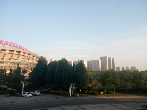 淄博的天空
