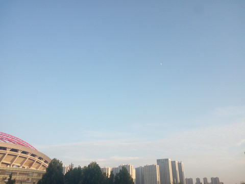 淄博的天空