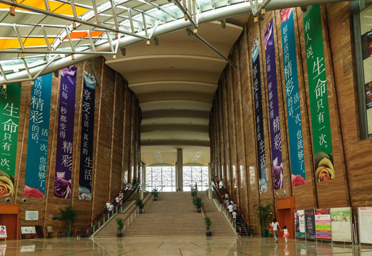 苏州文化艺术中心内部装饰