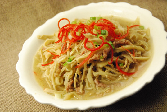 肉丝笋丝