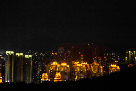 大连都市城市夜景