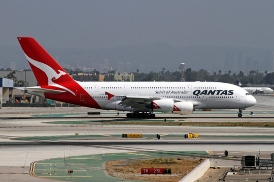 澳洲航空公司 空客A380飞机