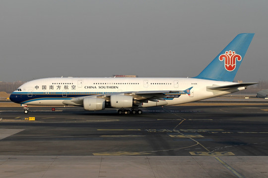 中国南方航空 飞机 首都机场
