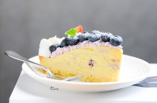 蓝莓莓芝士蛋糕