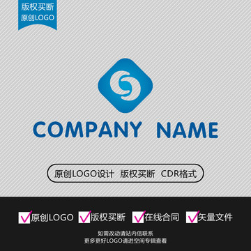 CS字母logo设计