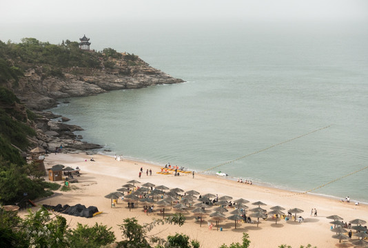 连云港连岛苏马湾海滨浴场