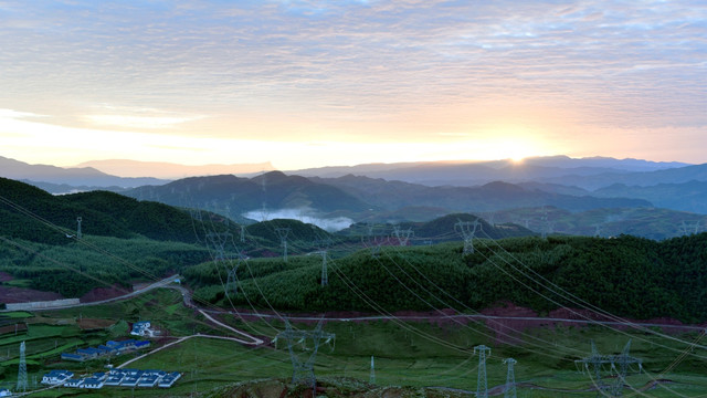 大山日出