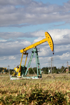 油田 磕头机 工业 石油